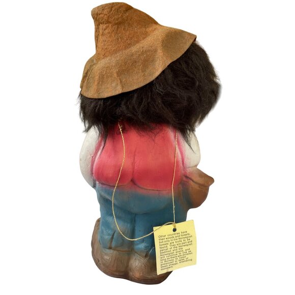 Erling Krage Norwegian One Eye Troll - Bergen Norway, Hand Crafted Folklore - Picture 6 of 16